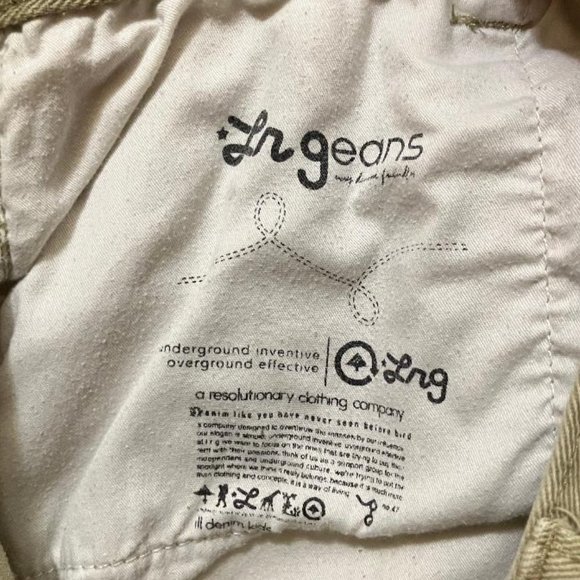 Lifted Research Group LRG Men’s Beige True Straight Fit Pants Size 32 - Picture 6 of 7